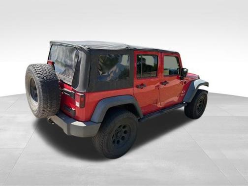 Flame Red Clearcoat / Black Hard Top 2009 Jeep Wrangler Unlimited X