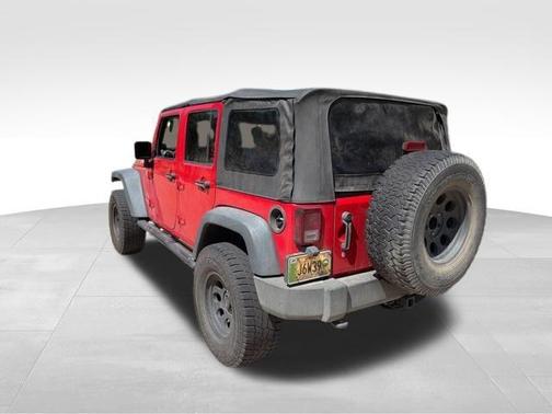 Flame Red Clearcoat / Black Hard Top 2009 Jeep Wrangler Unlimited X