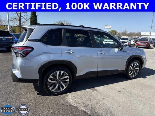Ice Silver Metallic 2025 Subaru Forester Hybrid Touring