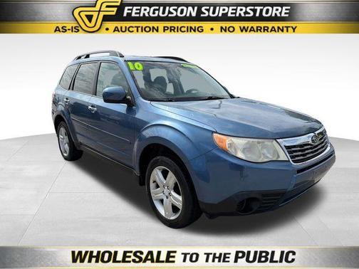 Newport Blue Pearl 2010 Subaru Forester 2.5X Premium