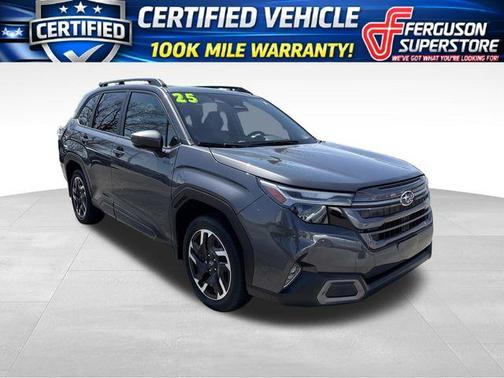 Magnetite Gray Metallic 2025 Subaru Forester Hybrid Limited