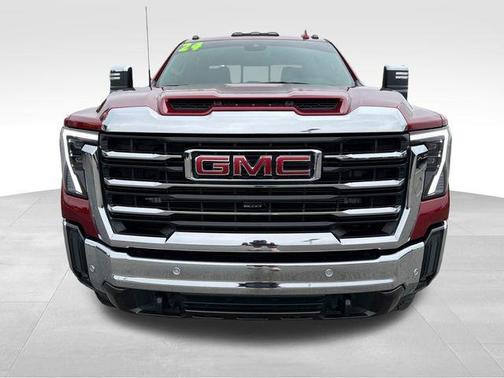 Volcanic Red 2024 GMC Sierra 2500 SLT