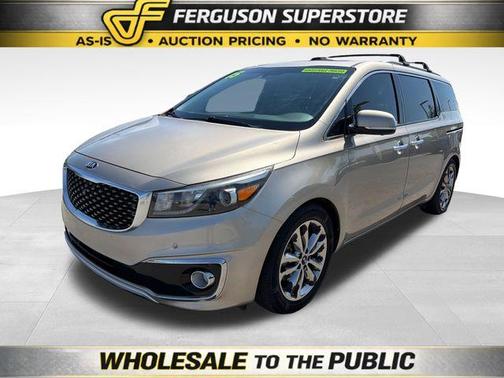 Beige 2015 Kia Sedona SX-L
