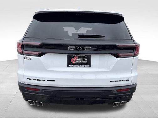Summit White 2026 GMC Acadia Elevation