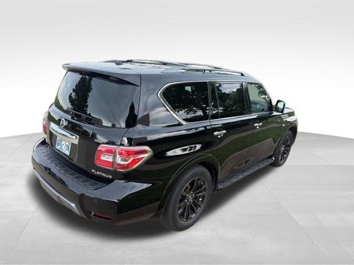 Black 2020 Nissan Armada Platinum