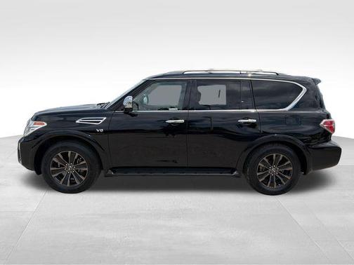 Black 2020 Nissan Armada Platinum
