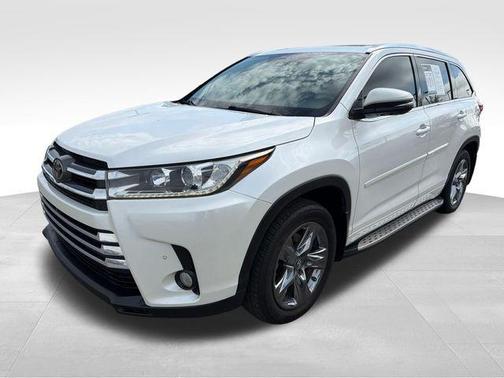 Blizzard Pearl 2018 Toyota Highlander Limited Platinum