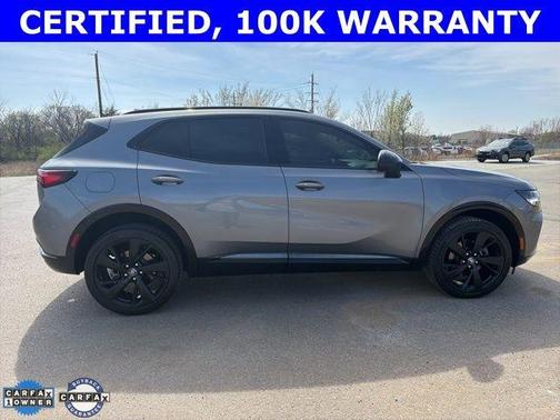 Satin Steel Metallic 2022 Buick Envision Essence