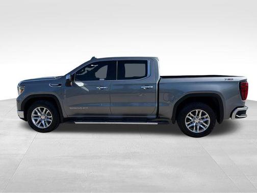 Steel Metallic 2021 GMC Sierra 1500 SLT