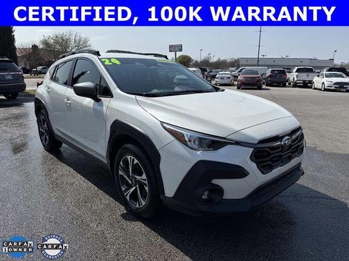 Crystal White Pearl 2024 Subaru Crosstrek Premium