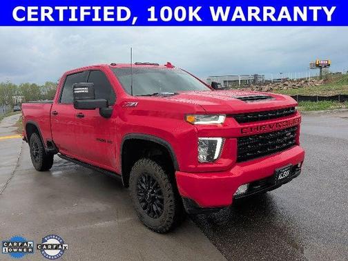 Red 2022 Chevrolet Silverado 2500 LTZ