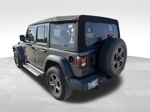 Granite Crystal Clearcoat Metallic 2018 Jeep Wrangler Unlimited Sport