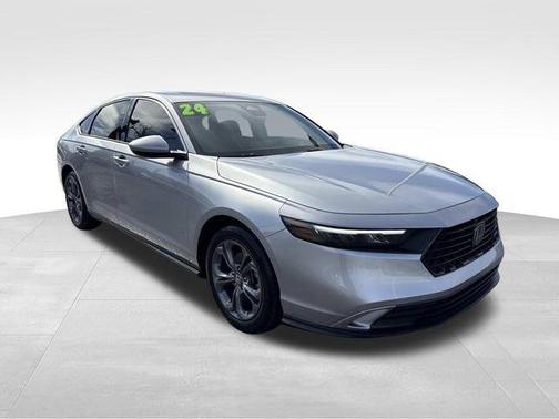 Solar Silver Metallic 2024 Honda Accord EX