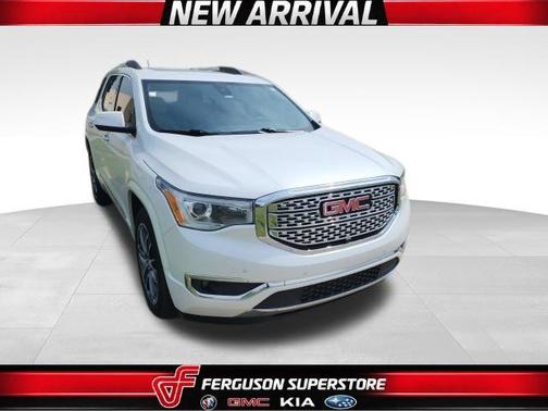 White Frost 2018 GMC Acadia Denali