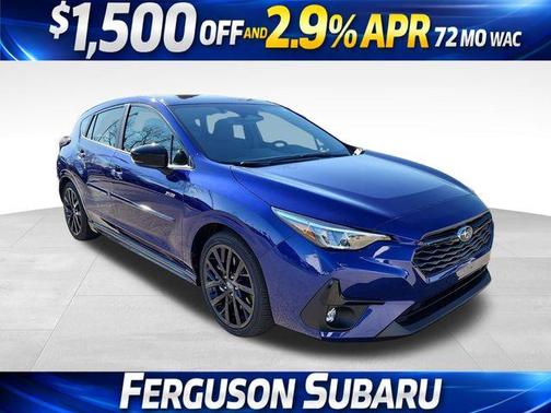 Sapphire Blue Pearl 2026 Subaru Impreza RS