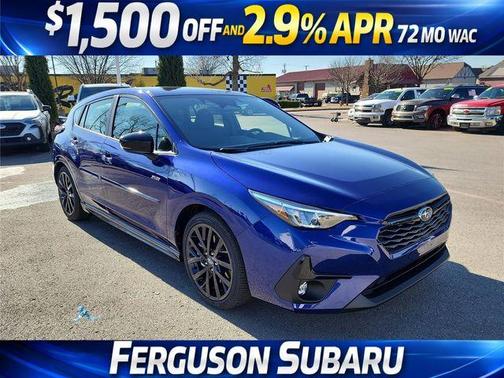 Sapphire Blue Pearl 2026 Subaru Impreza RS