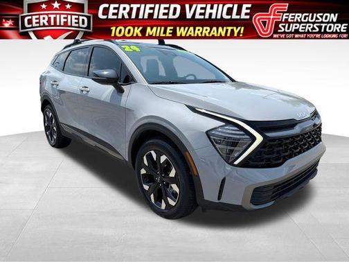 Gray 2024 Kia Sportage X-Line