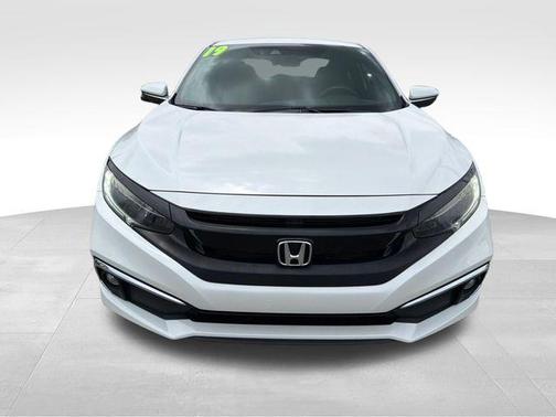 White Orchid Pearl 2019 Honda Civic Touring