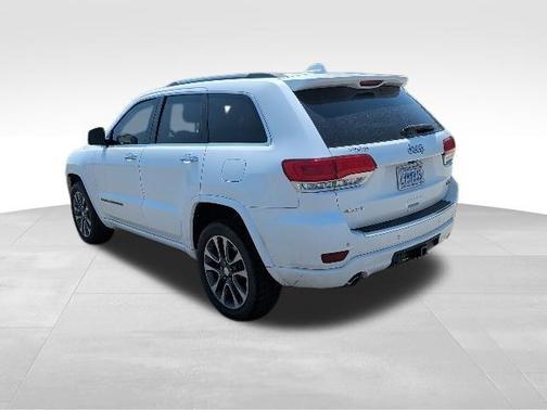 Bright White Clearcoat 2017 Jeep Grand Cherokee Overland
