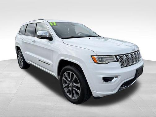 Bright White Clearcoat 2017 Jeep Grand Cherokee Overland