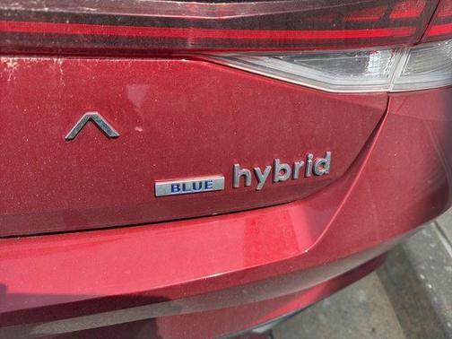 Red 2023 Hyundai ELANTRA HEV Blue
