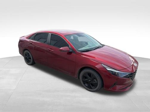 Red 2023 Hyundai ELANTRA HEV Blue