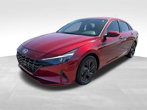 Red 2023 Hyundai ELANTRA HEV Blue