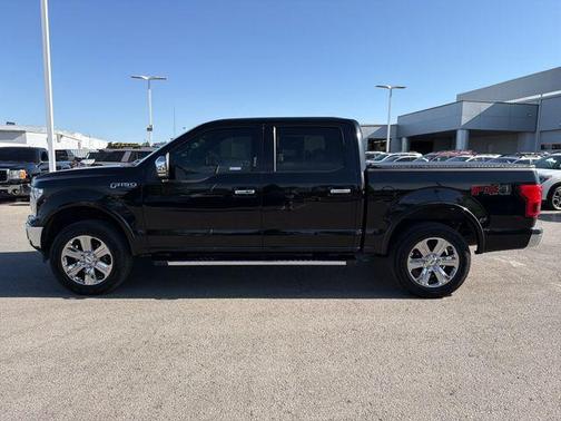 Shadow Black 2018 Ford F-150 Lariat