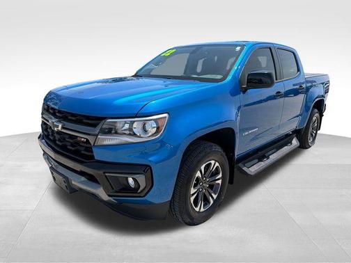 Bright Blue Metallic 2022 Chevrolet Colorado Z71