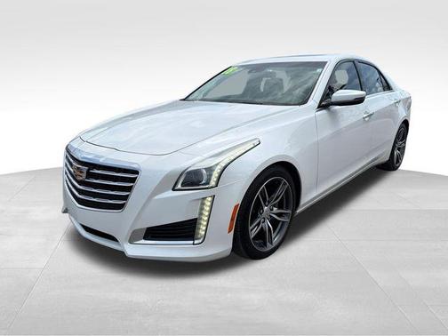 Crystal White 2018 Cadillac CTS 2.0L Turbo Luxury