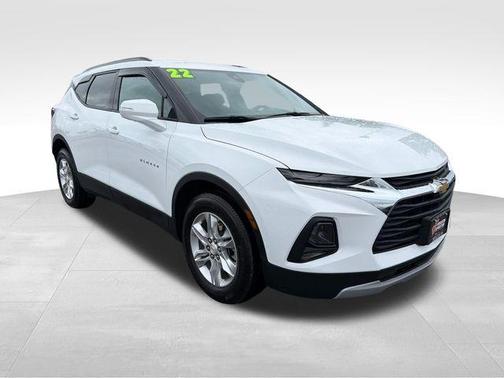 Summit White 2022 Chevrolet Blazer 3LT