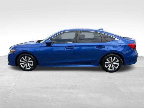 Blue 2022 Honda Civic LX