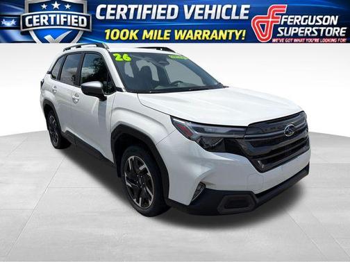 Crystal White Pearl 2026 Subaru Forester Limited