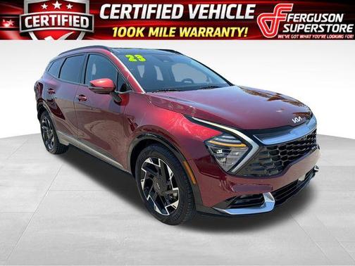 Red 2023 Kia Sportage SX-Prestige