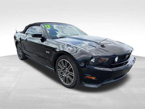 Black 2012 Ford Mustang GT Premium