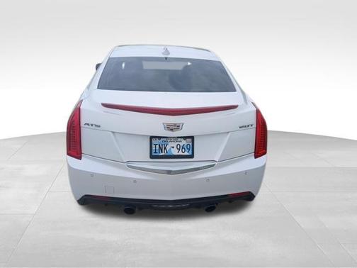 Crystal White Tri-Coat 2017 Cadillac ATS 2.0L Turbo Luxury