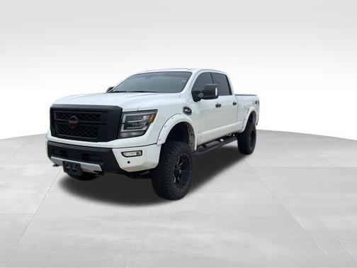 Glacier White 2021 Nissan Titan XD PRO-4X
