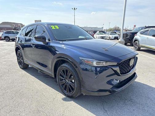 Deep Crystal Blue Mica 2023 Mazda CX-5 2.5T