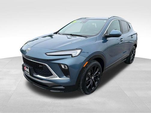 Ocean Blue Metallic 2024 Buick Encore GX Sport Touring