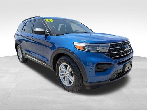 Atlas Blue Metallic 2020 Ford Explorer XLT