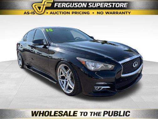 Black Obsidian 2015 INFINITI Q50 Premium