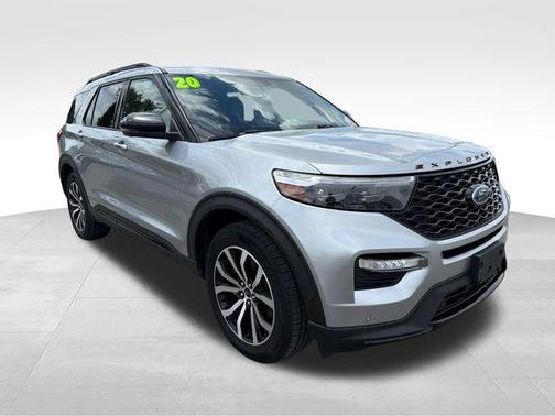 Silver Metallic 2020 Ford Explorer ST