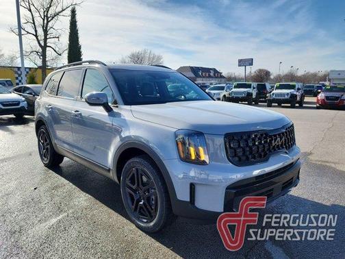 Wolf Gray 2025 Kia Telluride EX X-Line SUV