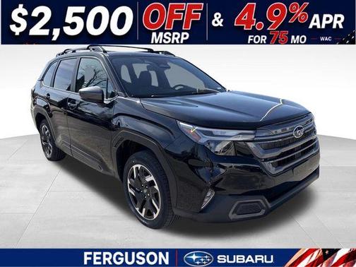 Crystal Black Silica 2026 Subaru Forester Limited