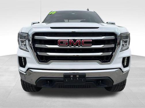 Summit White 2020 GMC Sierra 1500 SLE