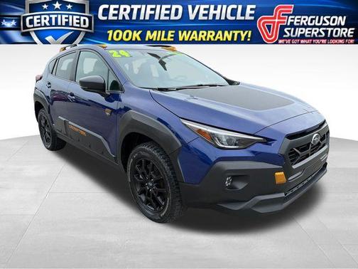 Sapphire Blue Pearl 2024 Subaru Crosstrek Wilderness
