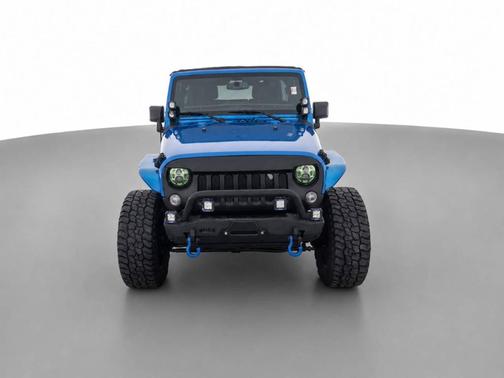 Blue 2016 Jeep Wrangler Unlimited Sport