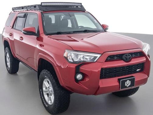 Red 2016 Toyota 4Runner SR5 Premium