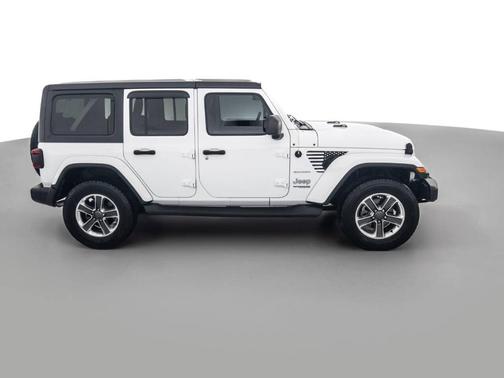 White 2018 Jeep Wrangler Unlimited Sahara