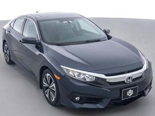 Blue 2016 Honda Civic EX-L